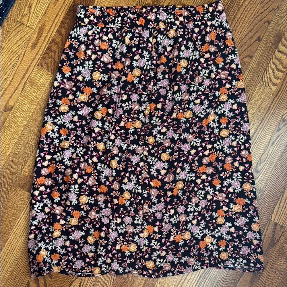 Floral Print Women's Skirt